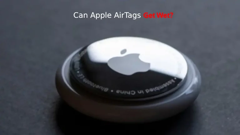 Können Apple AirTags nass werden?