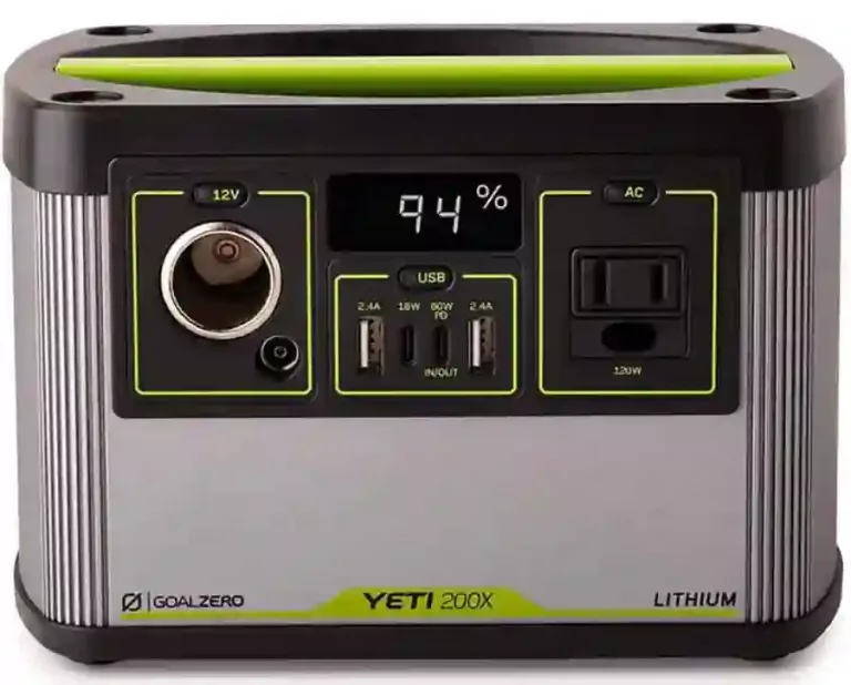 How long does a Goal Zero Yeti battery last?