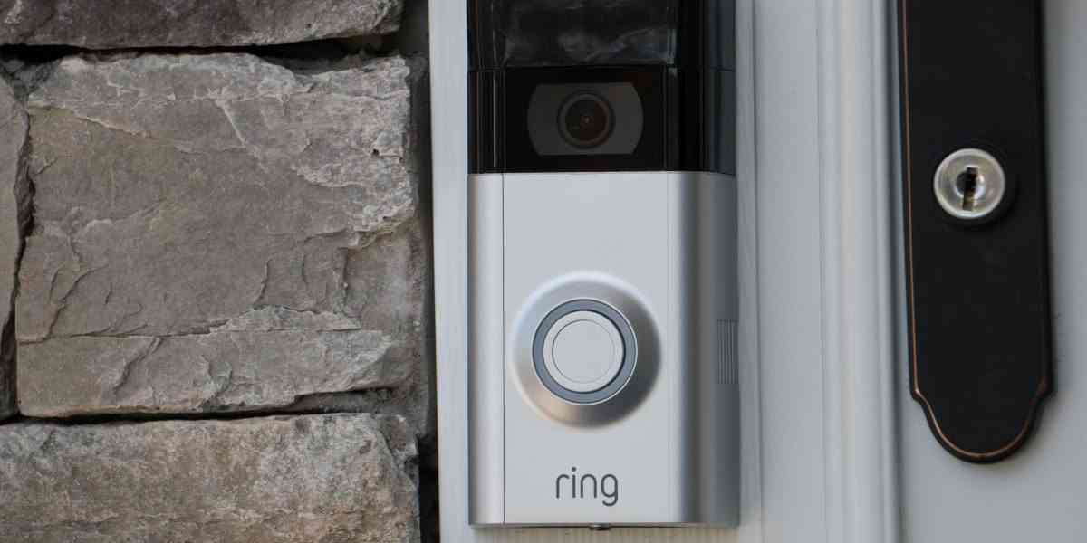 Ring Doorbell alarm fixed at door