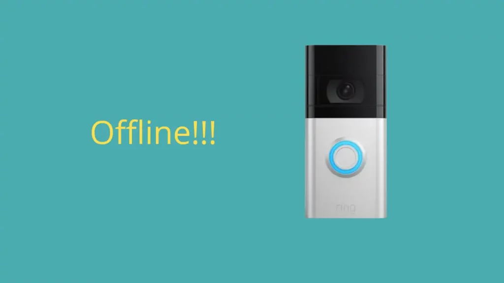 Why is My Ring doorbell Offline