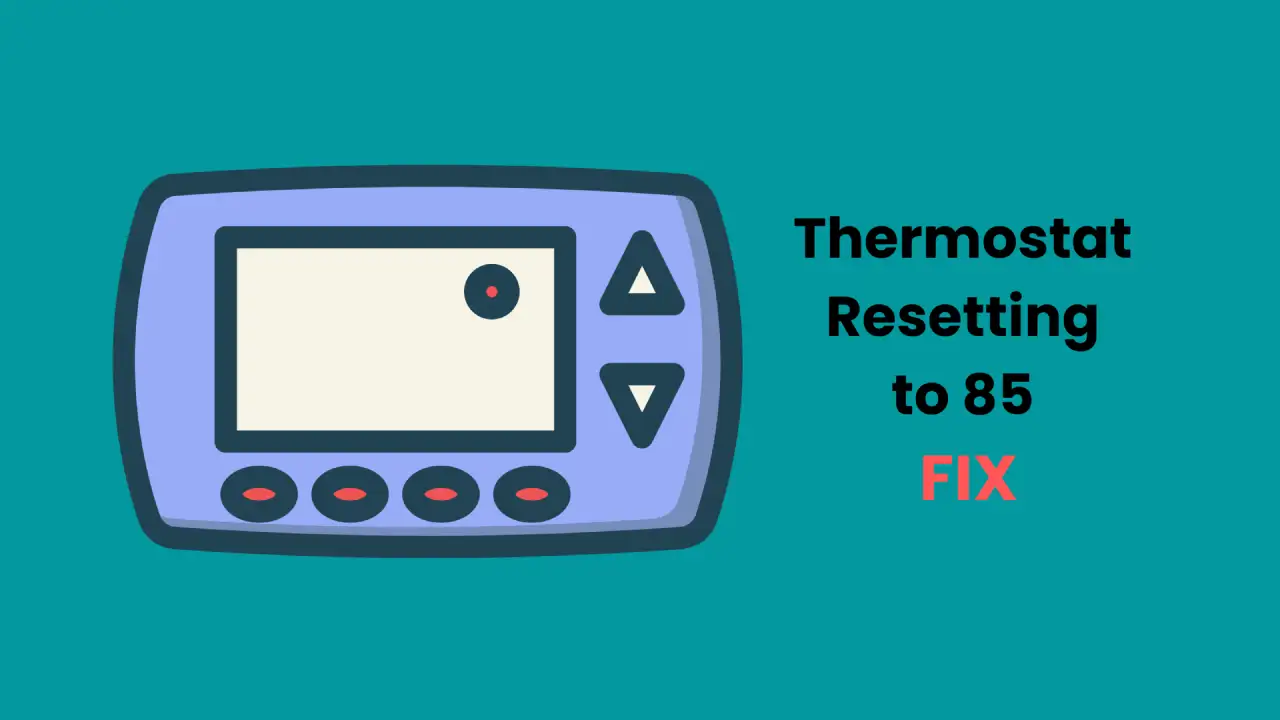 AC Thermostat goes to 85 degree