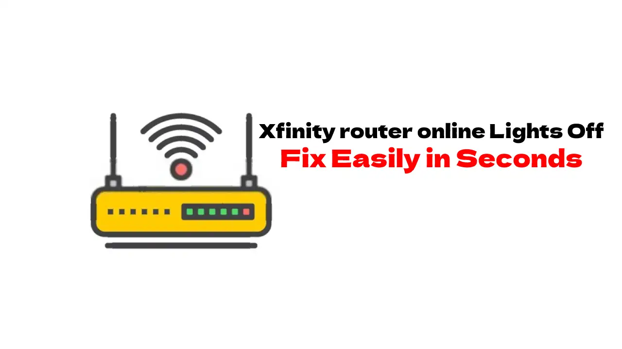 Online leuchtet im Xfinity-Router aus