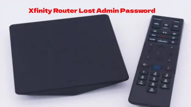 Forgot Xfinity Router Admin Password: How To Reset